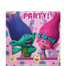 Trolls Party Napkins (20 Pack)