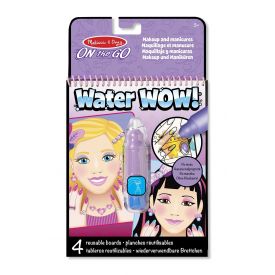 Melissa & Doug - On the Go Water Wow! Water-Reveal Activity Pad - Makeup and Manicures