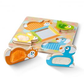 Melissa & Doug Touch and Feel Puzzle 