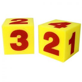 Learning Resources Giant Soft Numeral Cubes (Set of 2)