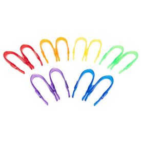 Translucent Colour Tweezers, Pack of 12