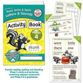 Letters and Sounds Phase 4 Activity Books