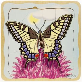 Layer Puzzle Butterfly