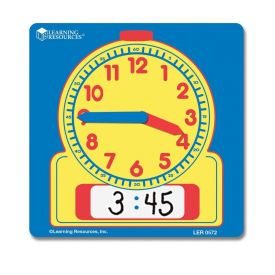 Write & Wipe Student Clocks (Set of 10)