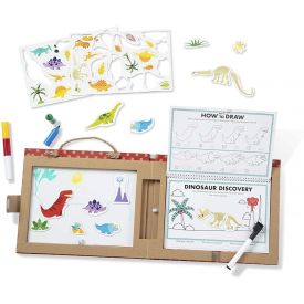 Reusable Drawing & Magnet Kit – Dinosaurs