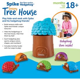 Spike the Fine Motor Hedgehog Sensory Tree House