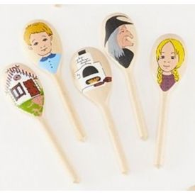 Traditional Tales Spoons - Hansel and Gretel