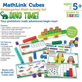 MathLink® Cubes Early Maths Activity Set - Dino Time