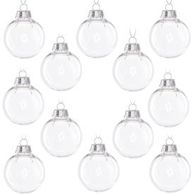 Acrylic Baubles to decorate (pack of 10)