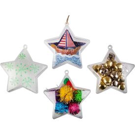 Fillable acrylic stars (pack of 10)