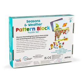 Seasons and Weather Pattern Block Set