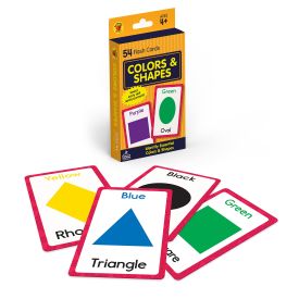 Colours and shapes flash cards