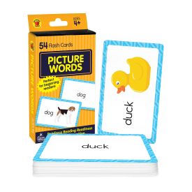 Picture words flash cards