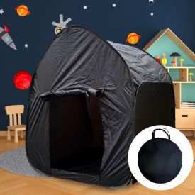 Sensory black pop up tent