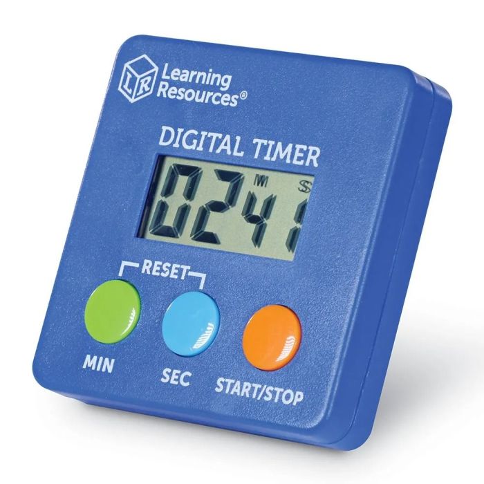 Digital Timer Counts Up or Down
