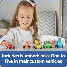 Numberblocks Mini Vehicles Set
