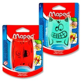Maped magnetic whiteboard...