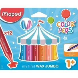 Maped Colour Peps Wax Jumbo crayons