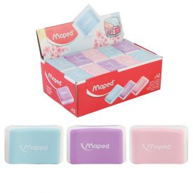 Maped coloured Erasers (colour may vary)