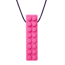 ARK's Brick Stick Necklace Hot Pink Medium