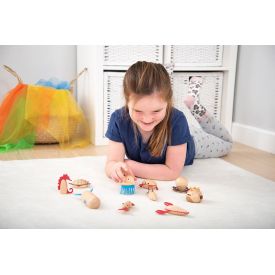 Wooden Sea Creatures PK10