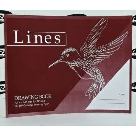 Lines - A4+ Drawing Book