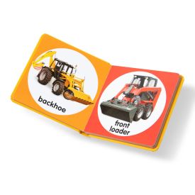 Poke-a-Dot: Construction Vehicles Board Book