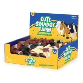 Cute Squidgy Farm Animals - Assorted