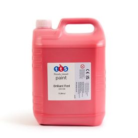 TTS Ready Mixed Paint Single 5L Bright Red