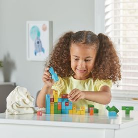 Numberblocks® Wooden Building Blocks Activity Set