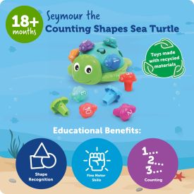 Seymour the Counting Shapes Sea Turtle™