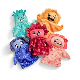 Feelings family hand puppets
