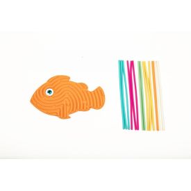 Sensory activity board FISH (18x11,5x1,5cm)