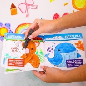 Baff paints Activity set