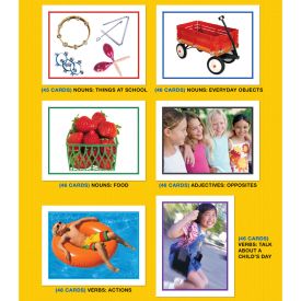 Nouns, Verbs and Adjectives Learning Cards