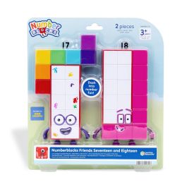 Numberblocks Friends Seventeen and Eighteen