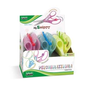 Scissors with name tag