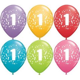 First Birthday Party Balloons 