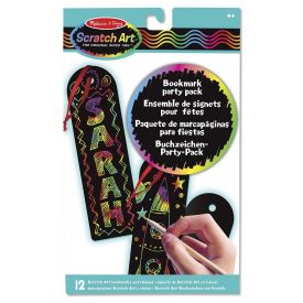 Melissa and Doug Scratch Art  Bookmark Party Pack
