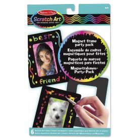 Melissa and Doug - Scratch Art - Magnetic Frame Party Pack