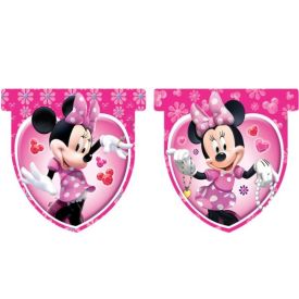 Disney Minnie Mouse Plastic Flag Banner