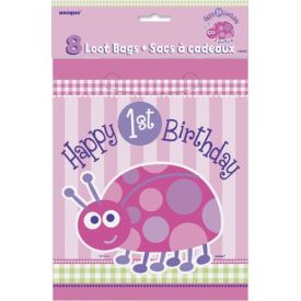 Lady Bug 1st Birthday Loot Bags