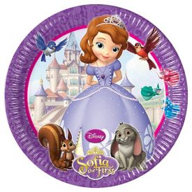 Sofia The First - paper plates