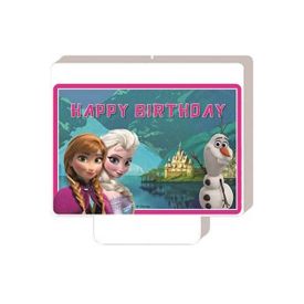 Frozen - Happy Birthday Candle