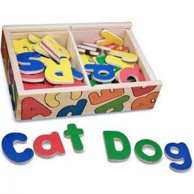 Melissa and Doug - Magnetic Wooden letters