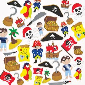 Pirate Foam Stickers