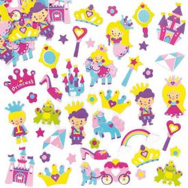 Princess Foam Stickers